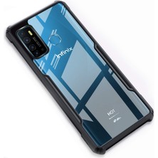 Microcase Infinix Note 7 Lite Airbag Serisi Darbeye Dayanıklı Köşe Korumalı Kılıf