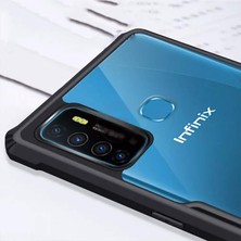 Microcase Infinix Note 7 Lite Airbag Serisi Darbeye Dayanıklı Köşe Korumalı Kılıf