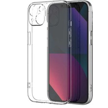 Microcase iPhone 13 Mini 0.2 mm Ultra Ince Soft Silikon Kılıf - Şeffaf