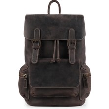 Megagear Deri Valley Sırt Çantası - Kestane