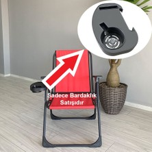Moniev Kamp Sandalyesi Bardaklığı Piknik Sandalye Yan Sehpası Bardaklık