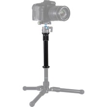 Puluzpuluz Ayarlanabilir Tripod Montajlı Monopod Uzatma Çubuğu Siyah (Yurt Dışından)