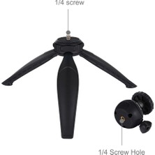 Puluzpuluz 20 Cm Cep Plastik Tripod Montajı Siyah (Yurt Dışından)