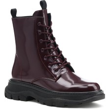 Nine West Yanelı 1pr Bordo Kadın Biker Bot
