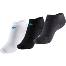 Bonny Silver Koku Yapmayan Patik Kadın Karışık Gümüş Çorap 3'lü Paket