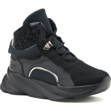 İnci Kozy.z 2fx Siyah Kadın Sneaker Bot