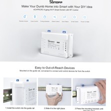 Sonoff 4ch R3 Wi-Fi Akıllı Anahtar (Yurt Dışından)