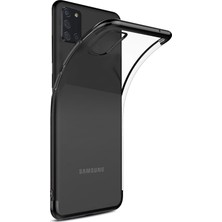 CaseUp Samsung Galaxy A31 Kılıf, Caseup Laser Glow Siyah