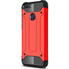 CaseUp Oppo F9 / F9 Pro Kılıf, Caseup Tank Kırmızı