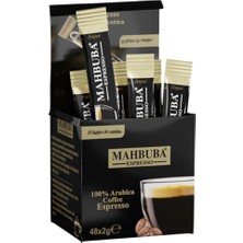 Mahbuba Coffee Hazır Öğütülmüş %100 Arabica Espresso Bi Kahve ile Canlan 48x2gr