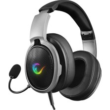 Rampage RM-K94 Aura Siyah USB 7.1 Gaming Rgb Aydınlatmalı Hassas ve Çıkarılabilir Mikrofonlu Oyuncu Kulaklığı