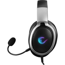 Rampage RM-K94 Aura Siyah USB 7.1 Gaming Rgb Aydınlatmalı Hassas ve Çıkarılabilir Mikrofonlu Oyuncu Kulaklığı