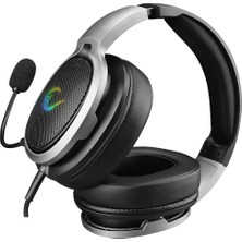 Rampage RM-K94 Aura Siyah USB 7.1 Gaming Rgb Aydınlatmalı Hassas ve Çıkarılabilir Mikrofonlu Oyuncu Kulaklığı