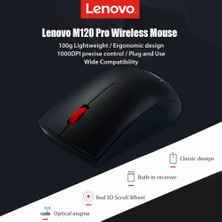 Lenovo M120 Pro Kablosuz Mouse (Yurtdışından) (Yurt Dışından)
