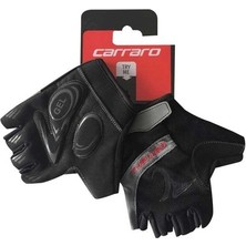 Carraro V7E Kısa Parmak Bisiklet Eldiveni Siyah Xl