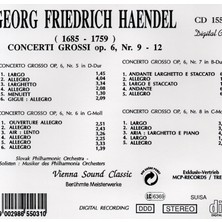 Tuna Müzik CD - George Friedrich Handel-f. Bassno- Herbst