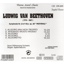 Tuna Müzik CD - Ludwig Van Beethoven-Sympony No. 6