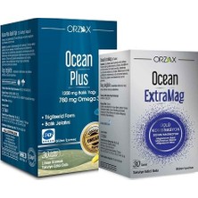 Ocean 1200 Mg Balık Yağı 30 Kapsül+Ocean Extramag 30 Tablet