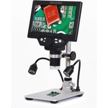 Mustool G1200D 1200X Dijital Işıklı 12MP 7" LCD Ekranlı HD Mikroskop (Yurt Dışından)