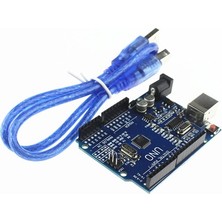 Devre Dünyası Arduino Uno R3 Klon USB Chip CH340 + USB Kablo Hediyeli