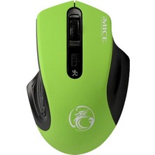 Valkyrie Imice 2000DPI Kablosuz Sessiz Silent Mouse Yeşil