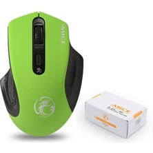 Valkyrie Imice 2000DPI Kablosuz Sessiz Silent Mouse Yeşil