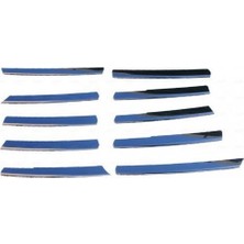 Fams Otomotiv Mercedes Vito W638 Krom Ön Panjur 10 Parça 1996-2003 Paslanmaz Çelik