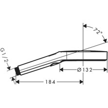 Hansgrohe Rainfinity® El Duşu 130 3jet Mat Beyaz - 26864700