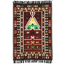 Shark Anadolu Seccade Kilim 7 Bordo