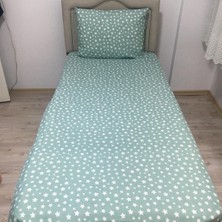 Mert Çift Kişilik Ranforce Dokuma Yıldız Desenli Nevresim Takımı