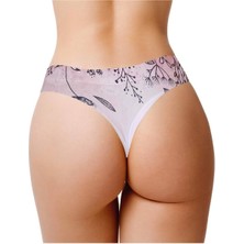 Mememe Fashion Kadın Çok Renkli Dikişsiz Izsiz Tanga Külot