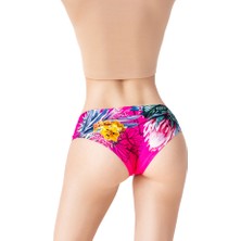 Mememe Fashion Kadın Çok Renkli Dikişsiz Izsiz Bikini Slip Külot