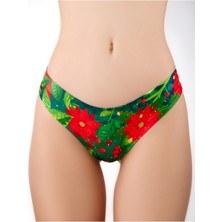 Mememe Fashion Kadın Çok Renkli Dikişsiz Izsiz Tanga Külot