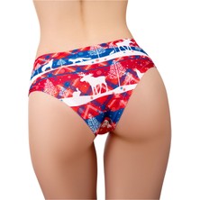 Mememe Fashion Kadın Çok Renkli Dikişsiz Izsiz Bikini Slip Külot