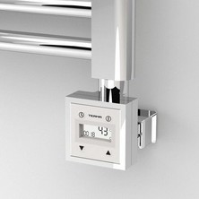 Radiva Haiti Elektrikli Havlupan 300 Watt 500 x 1100 cm Düz Krom (Kt x 3 Termostatlı)