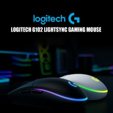 Logitech G102 Optik Sensörlü Siyah Gaming Mouse (Yurt Dışından)