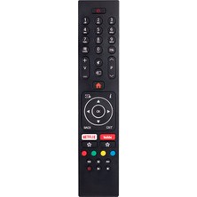 Vestel Weko Kl Vestel 4K Smart 55UD8450 55 Lcd-Led Tv Kumanda (RC43135 Black Nobrand V2) Yazısız