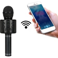 3C Store Ios Android Telefon Bilgisayar Karaoke Içın Hoparlörlü El Kablosuz Bluetooth Mikrofon Ktv Karaoke Mikrofon (Yurt Dışından)