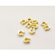 Yiğit Aksesuar Parlak Altın Kaplama Ara Aparat Mıknatıs Figür 10 Adet