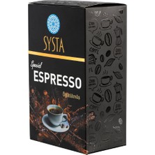 SYSTA Espresso Çekirdek Kahve Extra Kalite 250 gr Lık