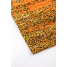 Voyage Rugs Jasmine Orange Patchwork Dokuma Kilim Çok Renkli Kaymaz