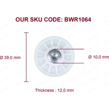 Bross Otomotiv  BWR1064 VW T5 VW Caddy İçin Köşe Kriko Makarası