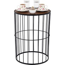 Begüsa Efsane Sehpa Siyah-Ceviz