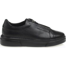 Sardınelli Eva Taban Iç Dış  Deri Fermuarlı Sneakers