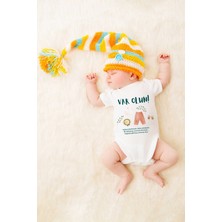 Tuğba Baby Unisex Bebek Var Olun Baskılı Body Zıbın