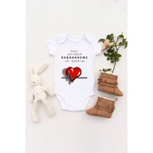 Tuğba Baby Unisex Bebek Beni Yavaşça Babaanneme Ver Bakalım Bask Zıbın