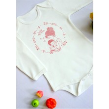 Tuğba Baby Kız Bebek Annemi Seviyorum Baskılı Body Zıbın