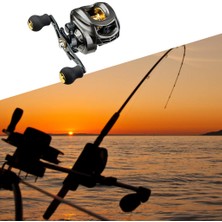 Strade Store 7.2: 1 Dişli Oranı Balıkçılık Reel Baitcasting Reel 12 + 1bb 17.63LB Tuzlu Su Sol El