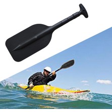 Strade Store Mini Kayık Propel Paddle Kürek Emniyet Deniz Tekne Aksesuarları Siyah