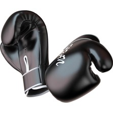 Erkek Kadın Boks Eldivenleri Mağarası Mma Kickboks Mücadele Delme Çantaları Mitts 8oz 8oz_black